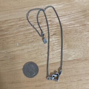JAMES AVERY, 925 HEART KNOT NECKLACE WITH PENDANT
